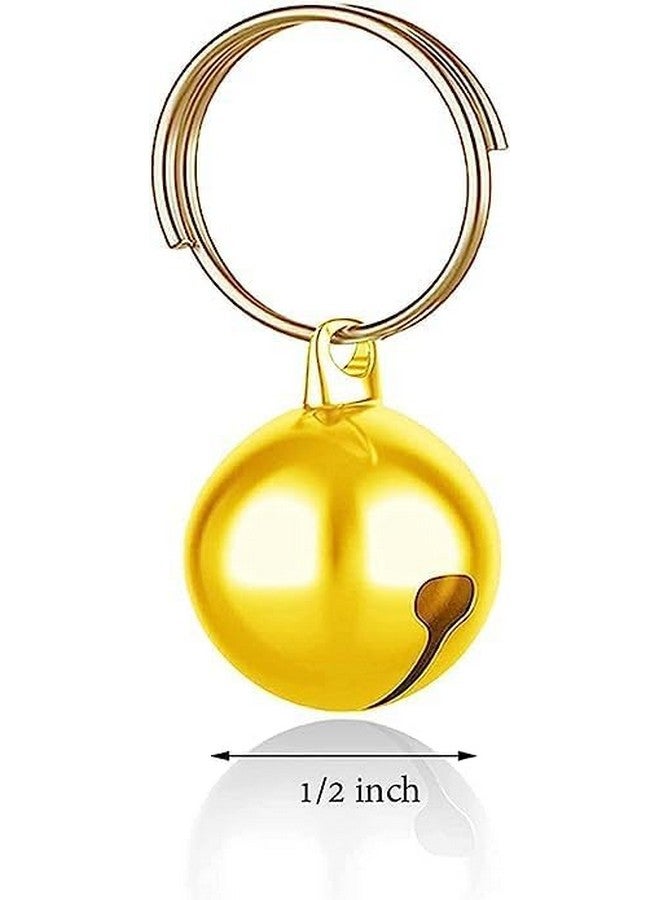 قلادة طوق من الفولاذ المقاوم للصدأ للكلاب الأليفة مقاس 1/2 بوصة من أجل تدريب الكلاب الأليفة ضد الضياع | مناسبة لإكسسوارات قلادة الحيوانات الأليفة (عبوة من 3 قطع) متعددة الألوان - Image 4