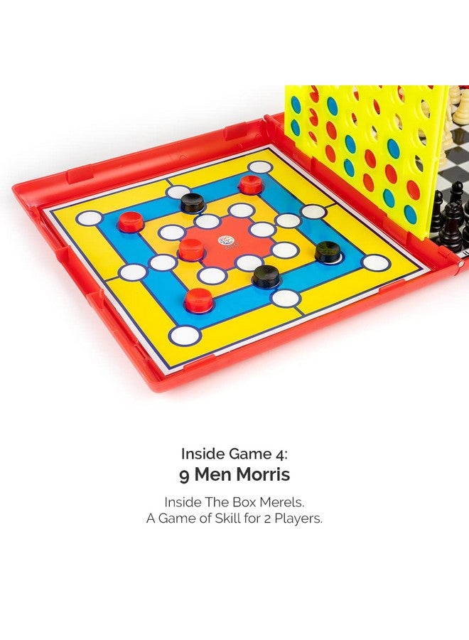 راتاناز ألعاب راتنا الكلاسيكية 5 في 1 ألعاب الطاولة لجميع الأعمار - Image 5