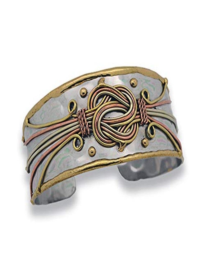 Anju Jewelry Janya Collection Mixed Metal Cuff Bracelet