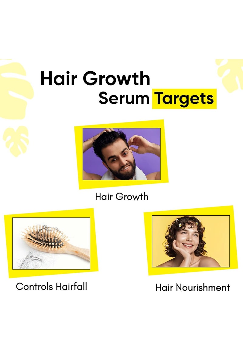 Masofta Hair Growth Serum For Promoting Hair Growth & Controlling Hair Fall With 3% Redensyl, 5% Capixyl, 4% Anagain, 3% Procapil & 3% Baicapil, Rosemary & Biotin, For Both Men & Women, 30ML - Image 5