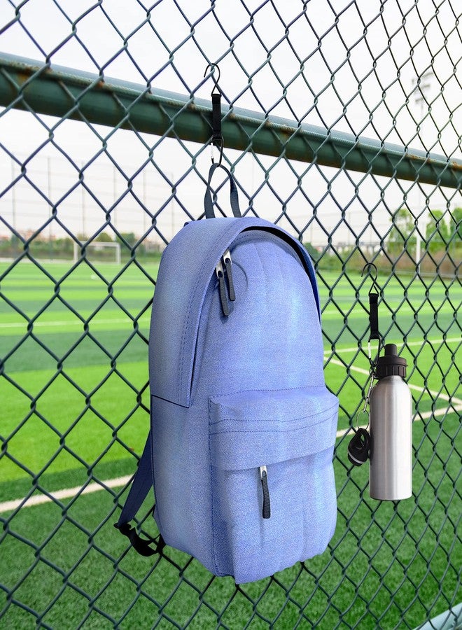 Hungdao Nylon Fence Hooks - Multifunctional Hanging Buckles for Baseball & Softball Equipment(Black Hook,8 Pieces) - Image 3