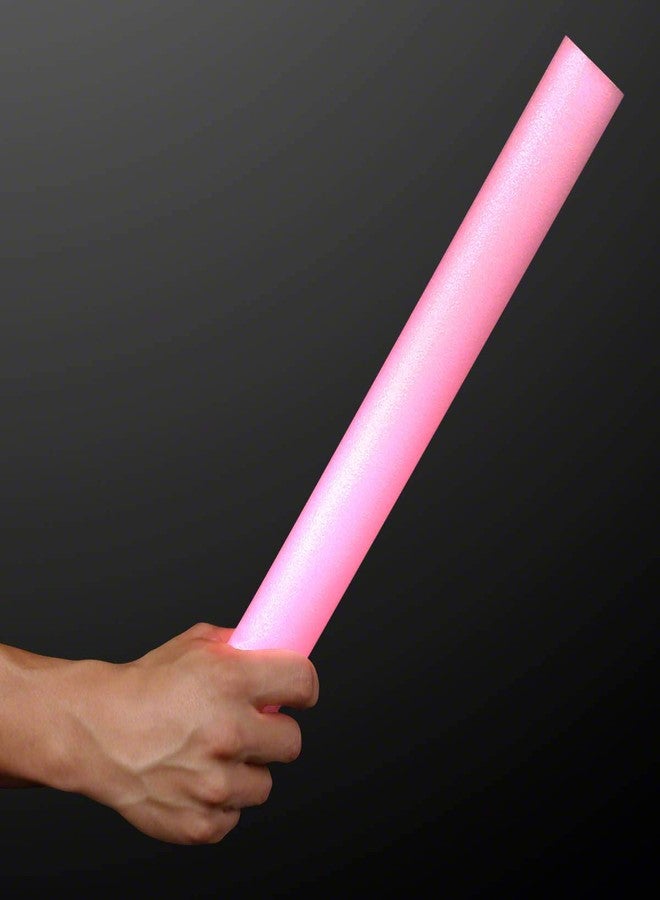 فلاشينجبلينكي لايتس عصي تشجيع إسفنجية مضيئة بتقنية LED وردية اللون من FlashingBlinkyLights (مجموعة من 12 عصا) - Image 1