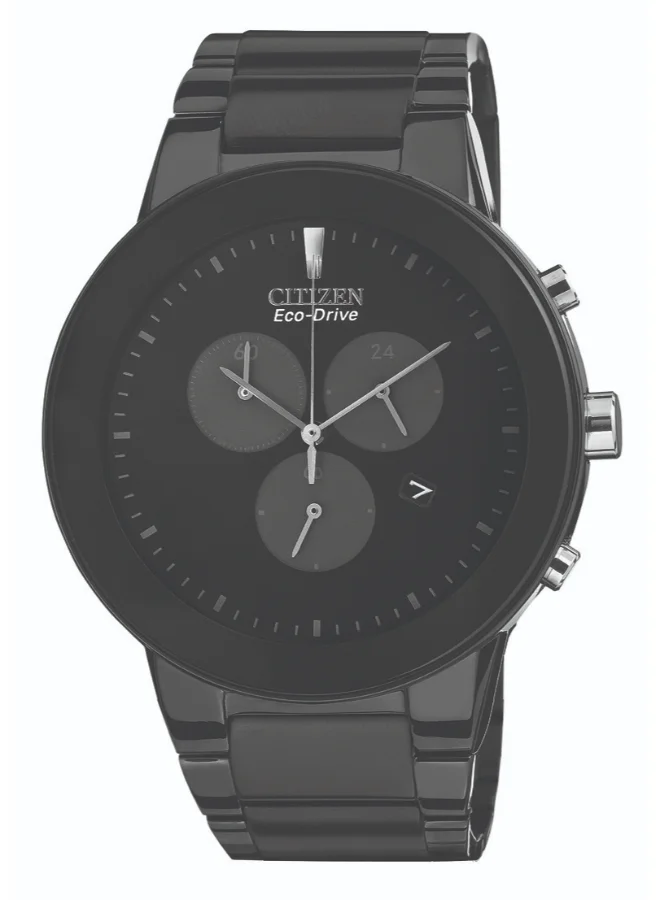 CITIZEN Men's Stainless Steel Strap  Watch AT2245-57E - 43 mm