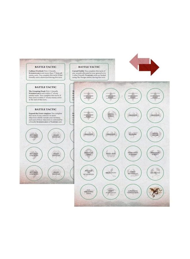 WARHAMMER Age Of Sigmar Soulblight Gravelords Warscroll Cards (2023 Edition) - Image 4