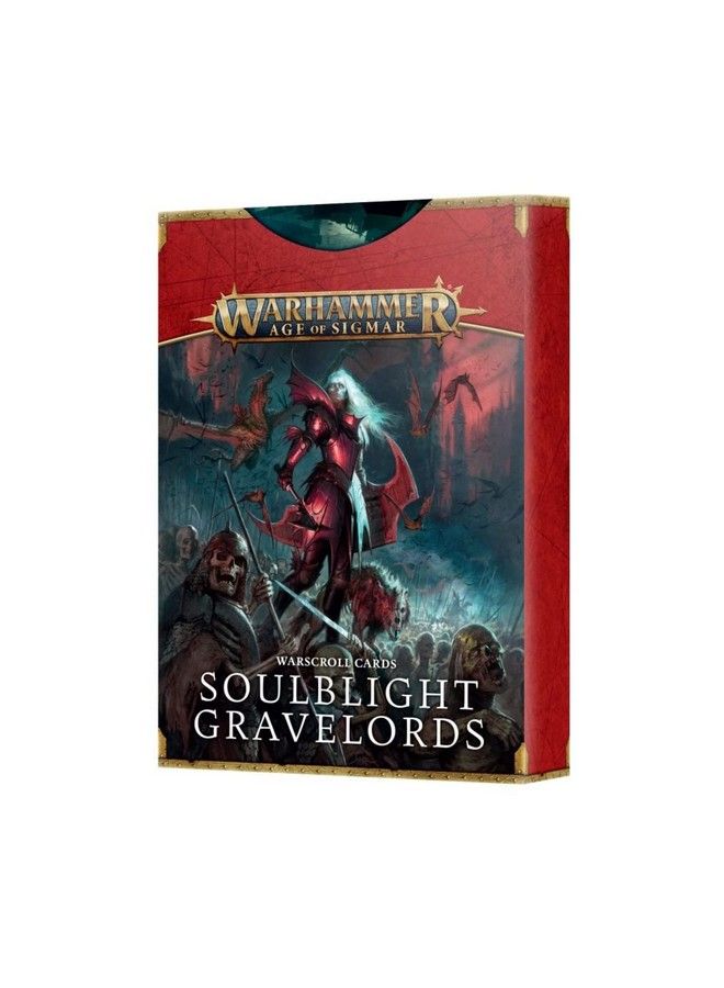 WARHAMMER Age Of Sigmar Soulblight Gravelords Warscroll Cards (2023 Edition) - Image 2