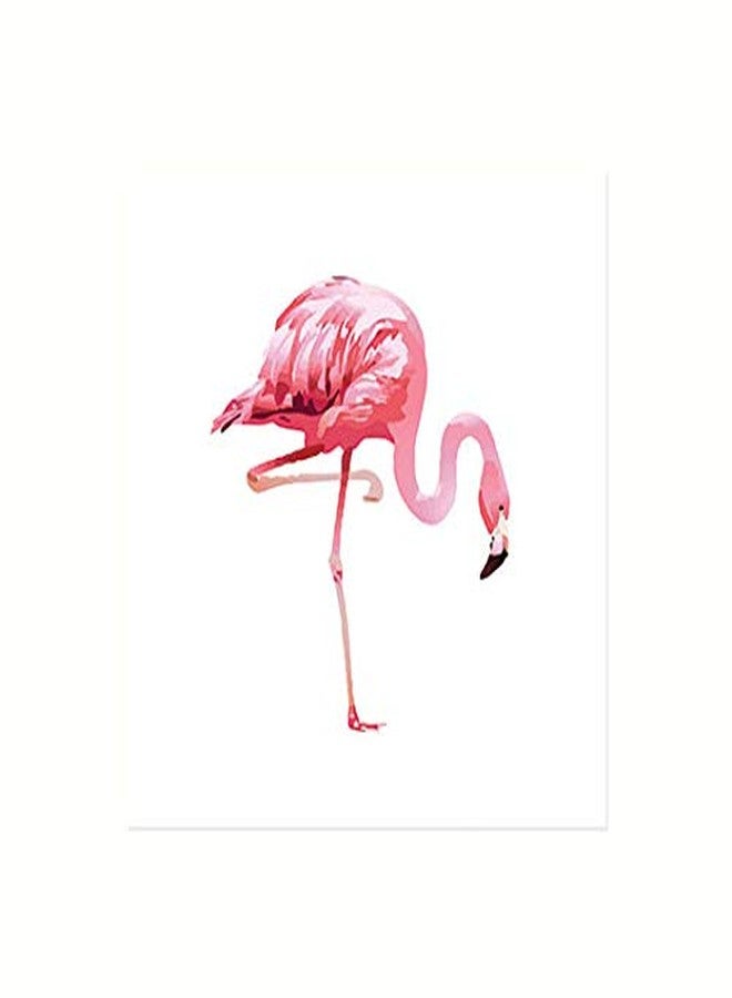 HARMAN Pack of 20 Flamingo Cocktail Size Paper Napkin Pink 5" x 5"