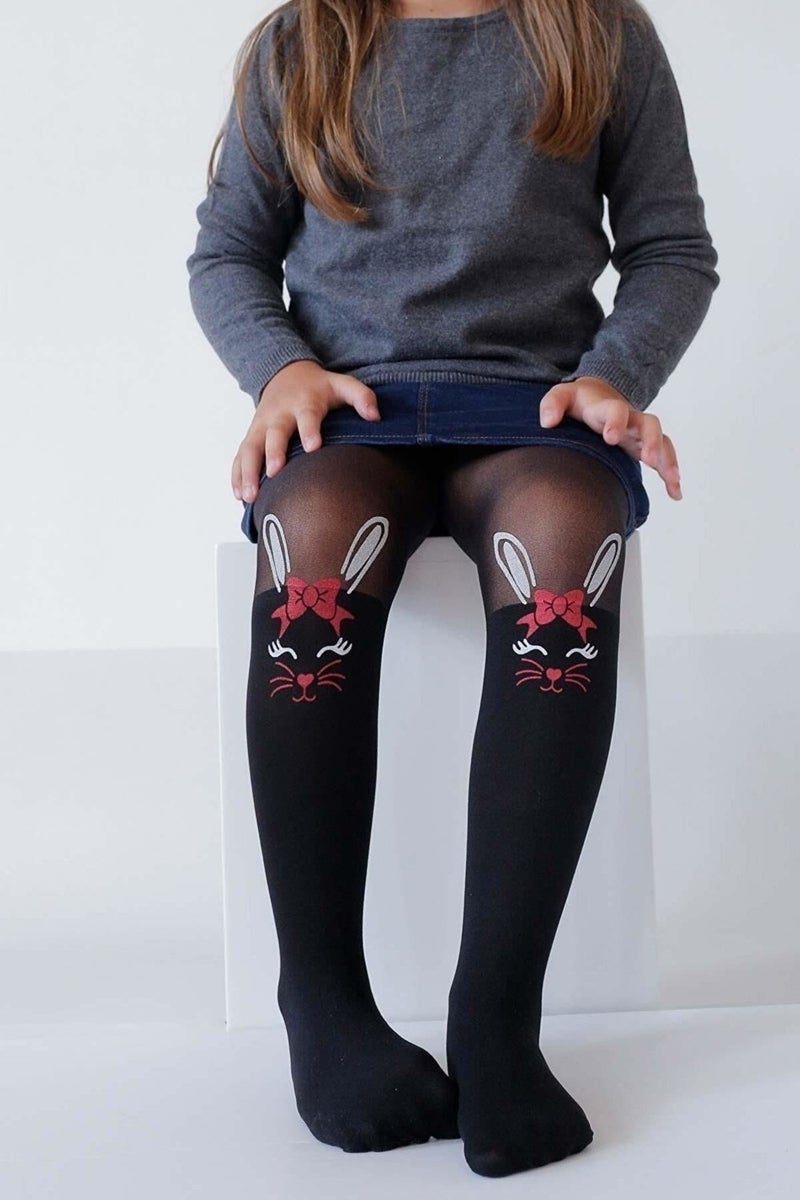 Bi Şımarık Italiana 5153 Girls Rabbit Tights