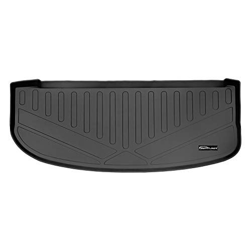 MAX LINER MAXLINER All Weather Custom Fit Black Cargo Liner Behind The 3rd Row Compatible with 2020-2023 Kia Telluride - Image 1