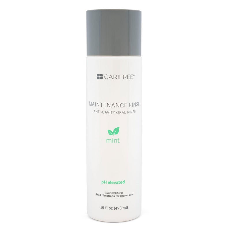 CariFree Maintenance Rinse, Mint Flavored, Anti-Cavity Fluoride Mouthwash, Dentist Recommended, Prevents Oral Decay, Freshens Breath, Alcohol-Free, Neutralizes pH (Previously CTx3) - Image 1