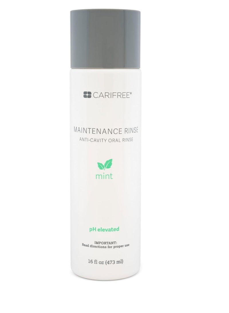 CariFree - CariFree Maintenance Rinse, Mint, Anti-Cavity Fluoride Mouthwash, Formulated Oral Rinse, Dentist Recommended, Prevent Cavities, Freshen Breath, Alcohol Free, Neutralize pH (Previously CTx3 Rinse) - Image 1