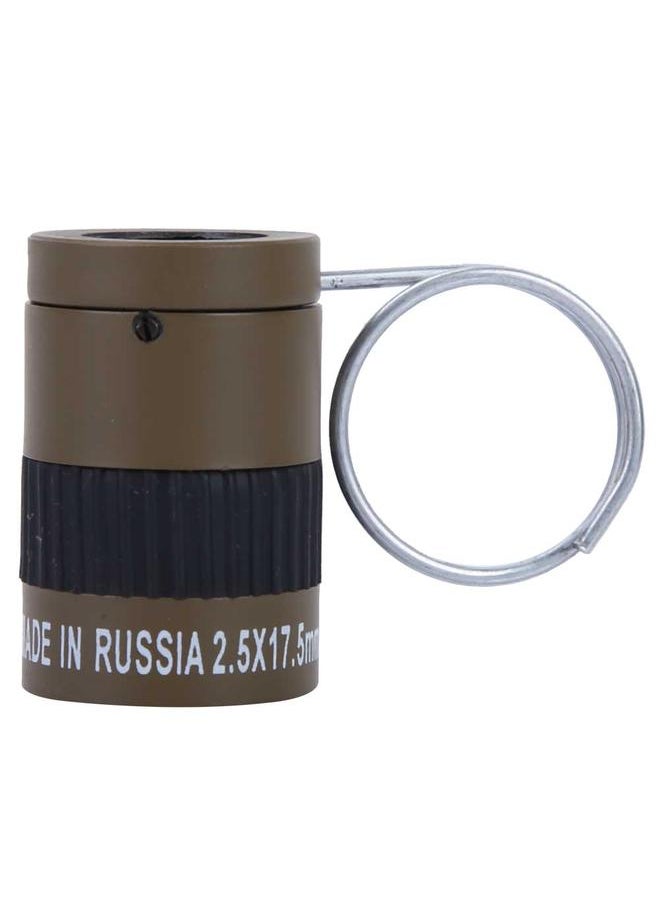 Thoraya 2.5X17.5mm Ultra Mini 2.5X Magnification Monocular Telescope Finger Buckle Handheld(khaki)  - Image 5