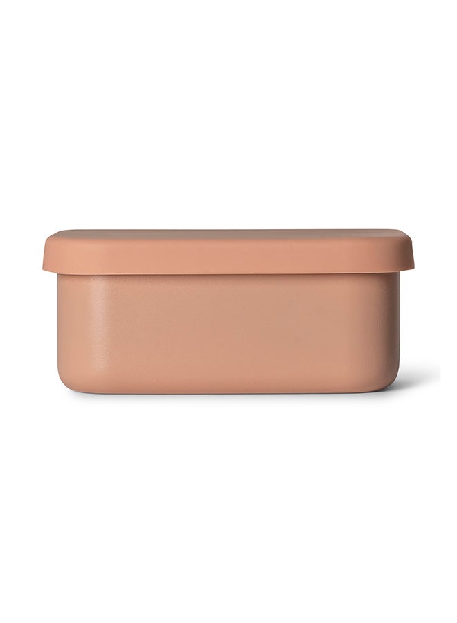 Citron Mini Stainless Steel Snack Box 1 Compartment - Blush Pink