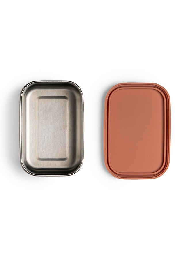 Citron Mini Stainless Steel Snack Box 1 Compartment - Blush Pink