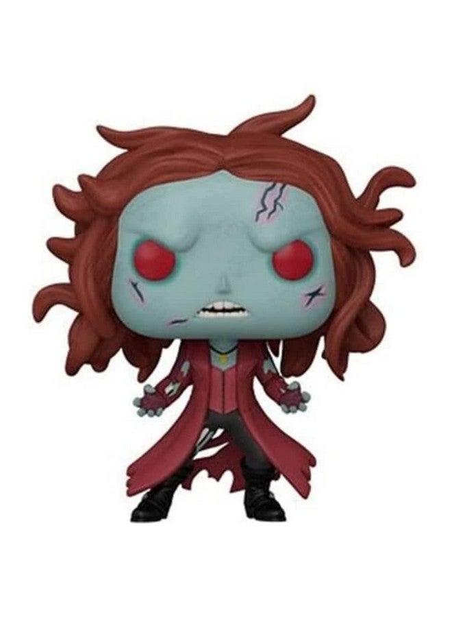 Funko Pop Marvel: What If? Zombie Scarlet Witch - Marvel What If - Collectable Vinyl Figure - Gift Idea - Official Merchandise - Toys for Kids & Adults - Superheroes Fans - Image 1