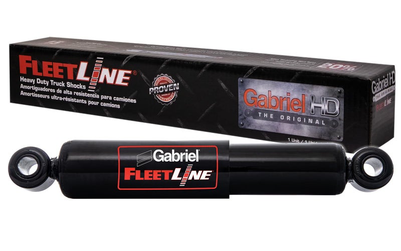 Gabriel 85000 Fleetline Heavy Duty Rear Shock Absorbers for Hendrickson Intraax and Vantraax Trailer Air Suspensions Replaces OEM A20002 B23013 B23566 B24088 1 Pack