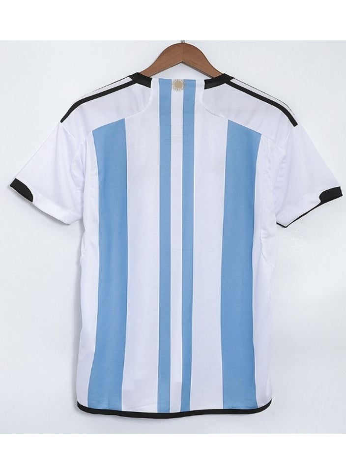 DubaiGallery - Argentina Football Team Home Fans (Jersey+Shorts) Set - Image 1