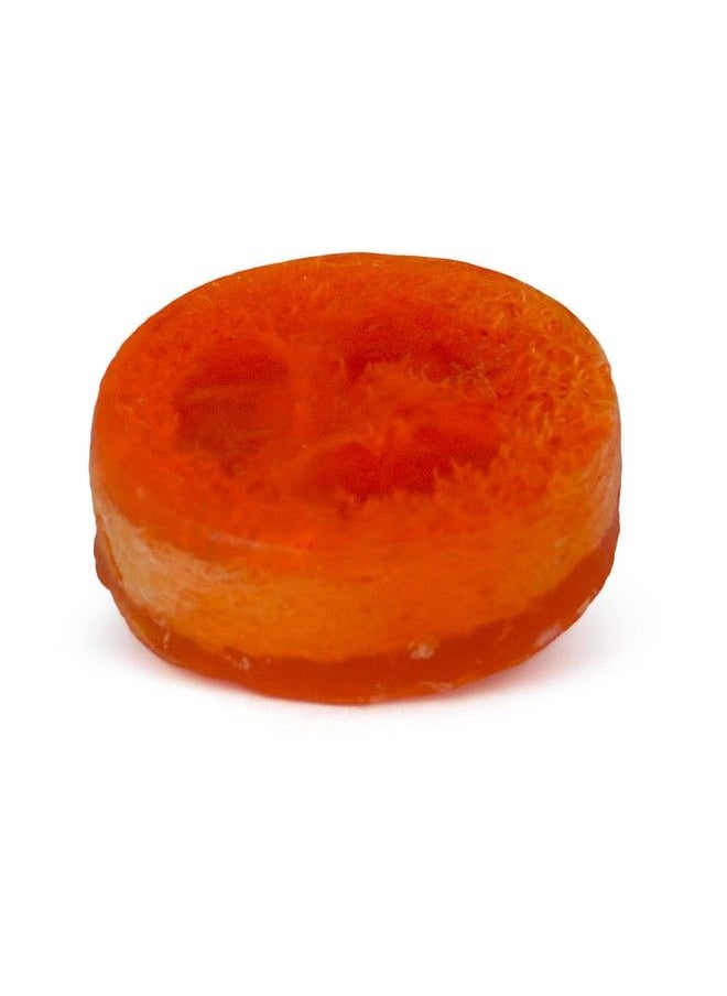 360Feel Cranberry Orange Loofah Bar Soap Safe For Sensitive Skin Luxury Handmade Soap Natural & Unblocked Loofah Sponge Exfoliate & Scrub Removes Dead Skin Vegan & Pure  - Image 4