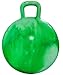 AppleRound Hippity Hoppity Hop Ball Siton Bouncy Ball with Handle 20in50cm Diameter for Children Age 710 Space Hopper Hopball Pump Included Cloud Colors Green - Image 2