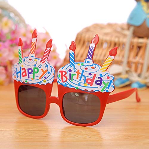 EBTOYS Happy Birthday Candle Sunglasses Novelty Sunglasses for Birthday Gift Party Supplies,4 Pack - Image 5