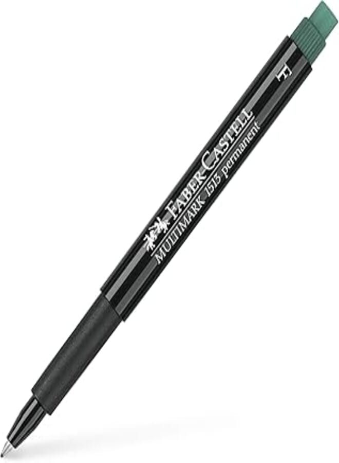Faber Castell 151363 Pen"Multimark" Permanent Marker - Green