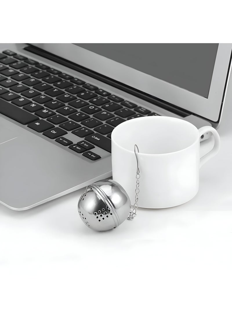 Generic - Mesh Filter - High-Precision Stainless Steel Tea Infuser Designed For Consistent Brewing, Capturing Fine Particles While Maintaining Pure Tea Flavors Effortlessly (1 Piece) - Image 1