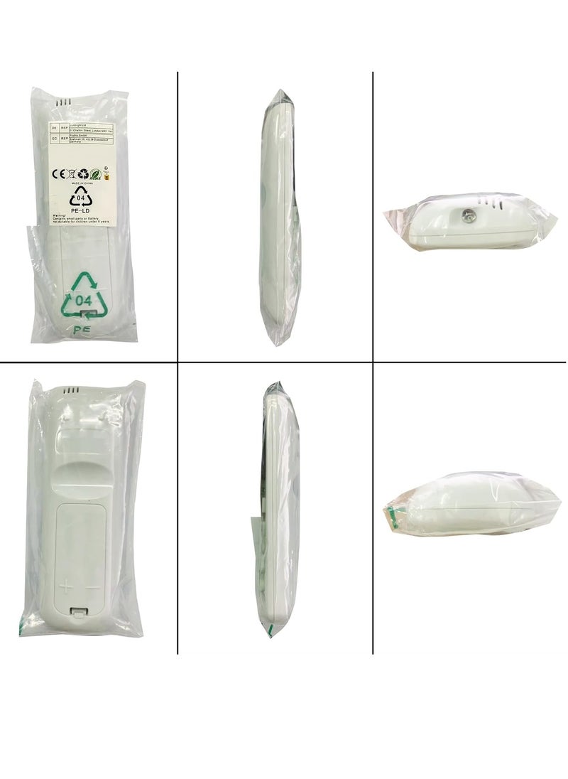 ELTRAZONE - Universal Remote Control Compatible with GREE Fujitsu Samsung Carrier Media Haier Hitachi Panasonic AUX Chigo Hisense LG Mitsubishi Sanyo Sharp TCL York Electra Splendid with battery - Image 1