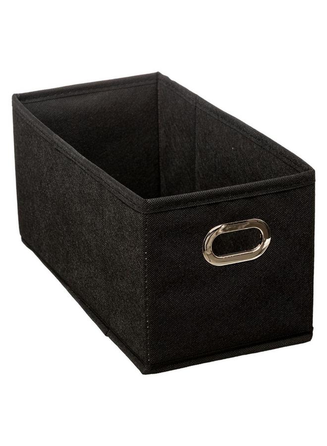 Five Simply Smart High-Quality and Durable Storage Box Black 15 x 31cm 160384J - Image 1