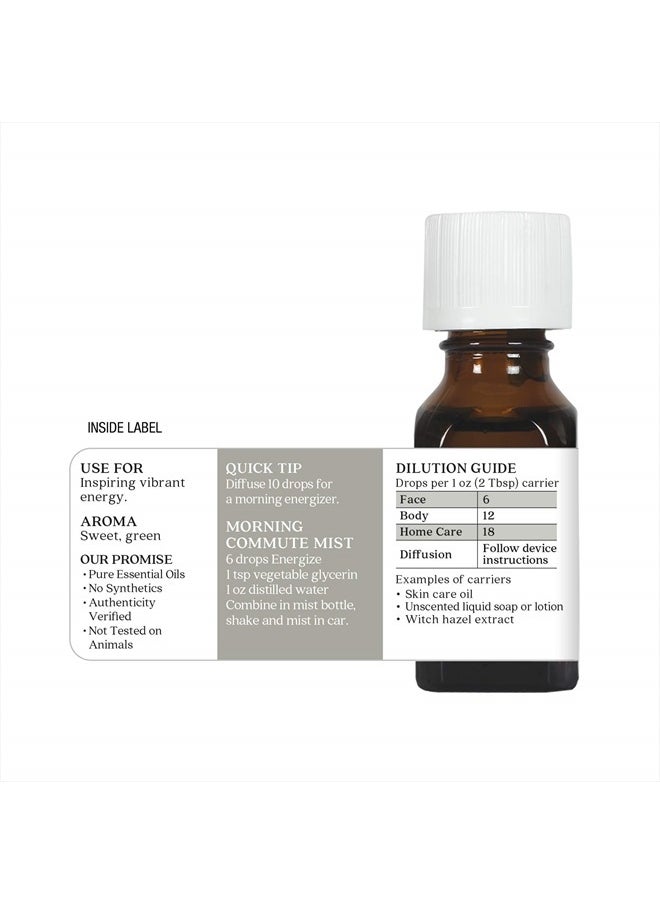 Aura Cacia Energize Essential Oil Blend | 0.5 fl. oz.  - Image 4