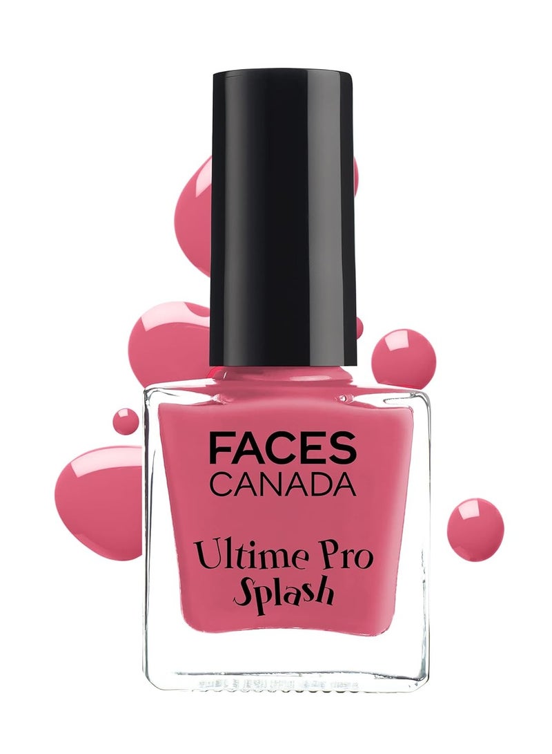 FACES CANADA Ultime Pro Splash Nail Enamel Crimson 106 8ml - Image 1