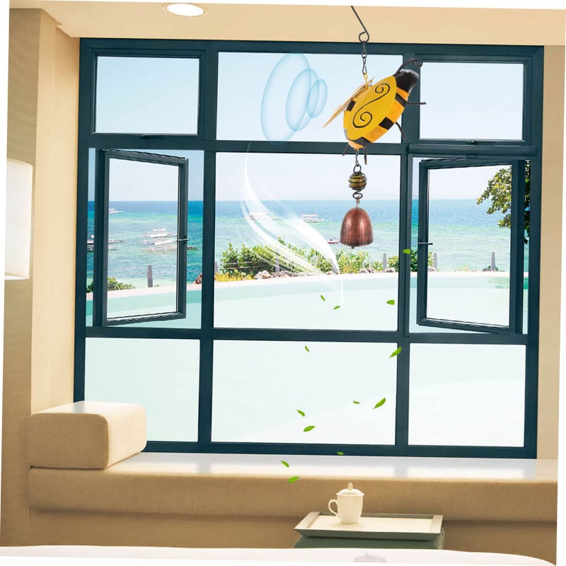 Wind Chime Pendant Durable Wrought Iron Hanging Garden Decor Outdoor Ornament - Image 5