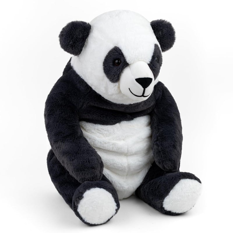 Mirada Big Panda Soft Plush Toy | Black Stuffed Animal for Kids & Panda Lovers | Adorable, Cuddly, Cute Birthday Gift – 35 cm - Image 2