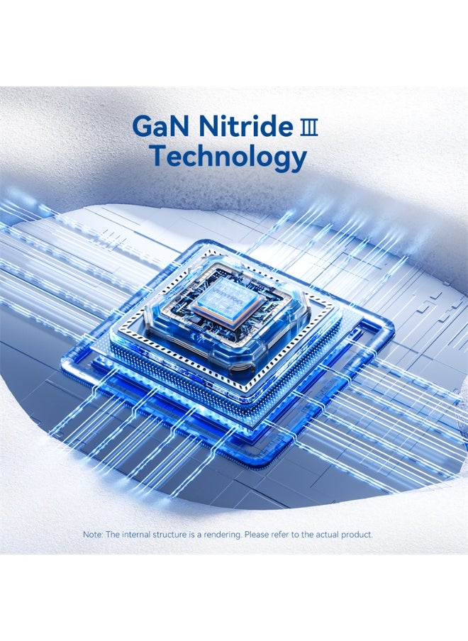 فينشن شاحن VENTION ثنائي المنفذ USB (C + A) GaN (30 واط/30 واط) قابس المملكة المتحدة أسود رقم الموديل FEQB0-UK  - Image 3