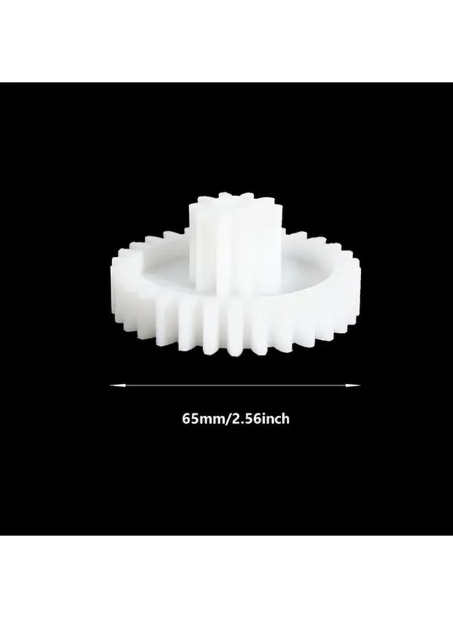 2pcs Plastic Pinion Gears Meat Grinder Replacement Parts Compatible With Multiple Models - Image 2