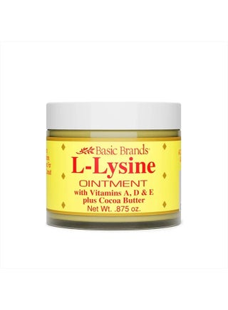 Basic Brands L-Lysine Ointment, Cold Sore Fever Blister Relief, Soothes Chapped Lips and Dry Skin, Goes on Clear, 0.875 oz (Pack of 1) - pzsku/Z228942AAC8A9CCB3E681Z/45/_/1715723777/e9fe54bb-f97b-45da-a13e-24393159e138
