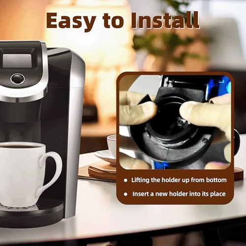 APPLIANCEMATES K Cup Pod Holder Replacement for Keurig with Exit Needle,Holder Insert Parts for Keurig K-Elite,K-Supreme, K-Mini, K-Duo,K-Slim, K-Select Classic Models -Coffee Maker Accessories by APPLIANCEMATES - Image 5