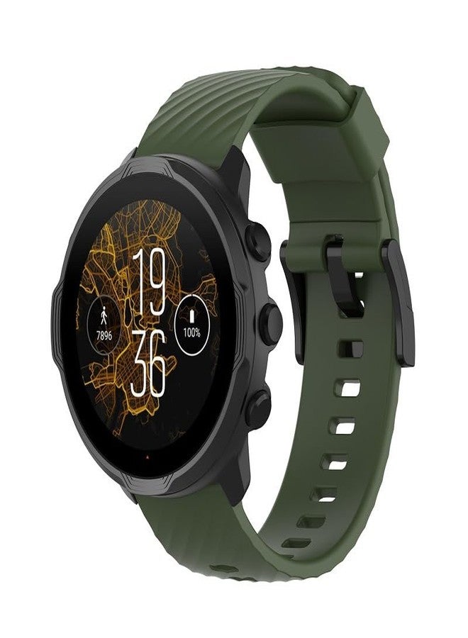 INF سوار ساعة سيليكون من INF لساعات Suunto 7/9/9 Baro/D5 - Image 2