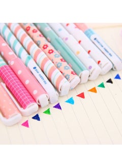 Keyfim Shop Rainbow Gel Color Ballpoint Pen Set of 10  - Image 2