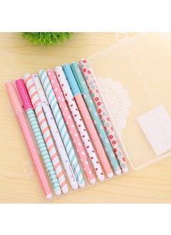 Keyfim Shop Rainbow Gel Color Ballpoint Pen Set of 10  - Image 3