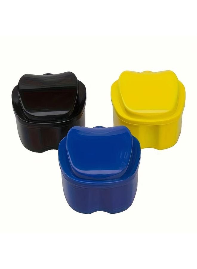 Pink Dental Appliance Cleaning Case With Mesh Basket Filter System Dishwasher Safe - Image 5