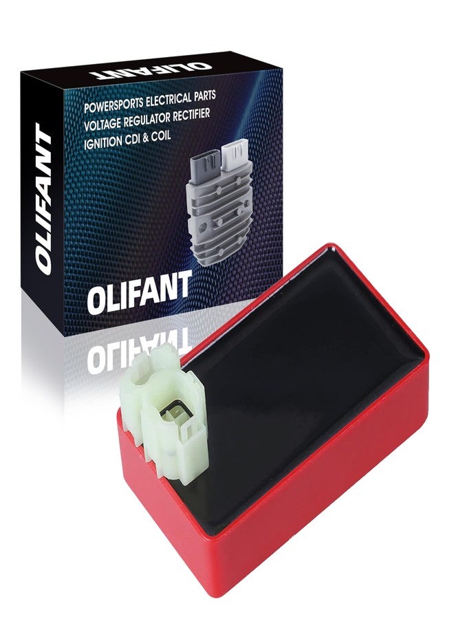 OLIFANT وحدة التحكم الإلكترونية للإشعال (CDI) من أوليفانت لهوندا فور تراكس 300 موديلات 1988-1993 (TRX300FW وTRX300 4x4 و2x4) 30410-HC4-770 30410-HC4-003 30410-HC5-971 - Image 1