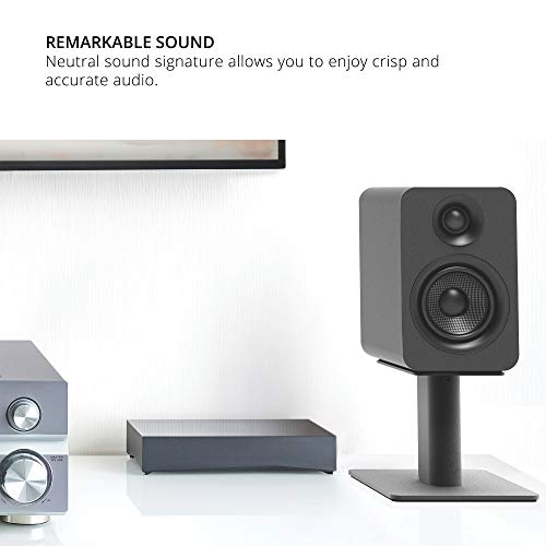 Kanto YU Passive 4" Passive Bookshelf Speakers with 1" Silk Dome Tweeter | External Amplifier Required | Pair | Matte White - Image 5