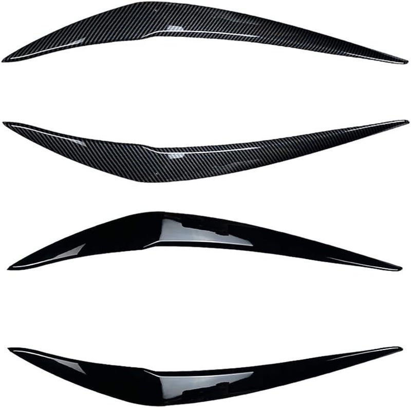 Vuzmode Carbon Look Headlight Eyebrow Cover for BMW 1 Series - Image 3