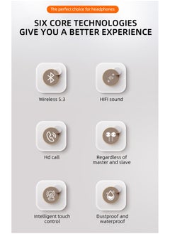 SAB Wireless Bluetooth earphones - noise reduction and soundproofing/stereo surround/comprehensive compatibility  - Image 4