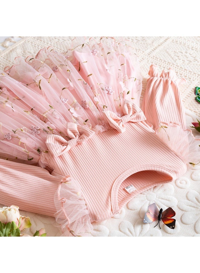 DOOKOO Baby Girl Princess Dress –  Lace Tutu Party Dress for Toddlers, Birthday Dress, Tulle Dress, Girls Frock, Kids Baby Dress - Image 2