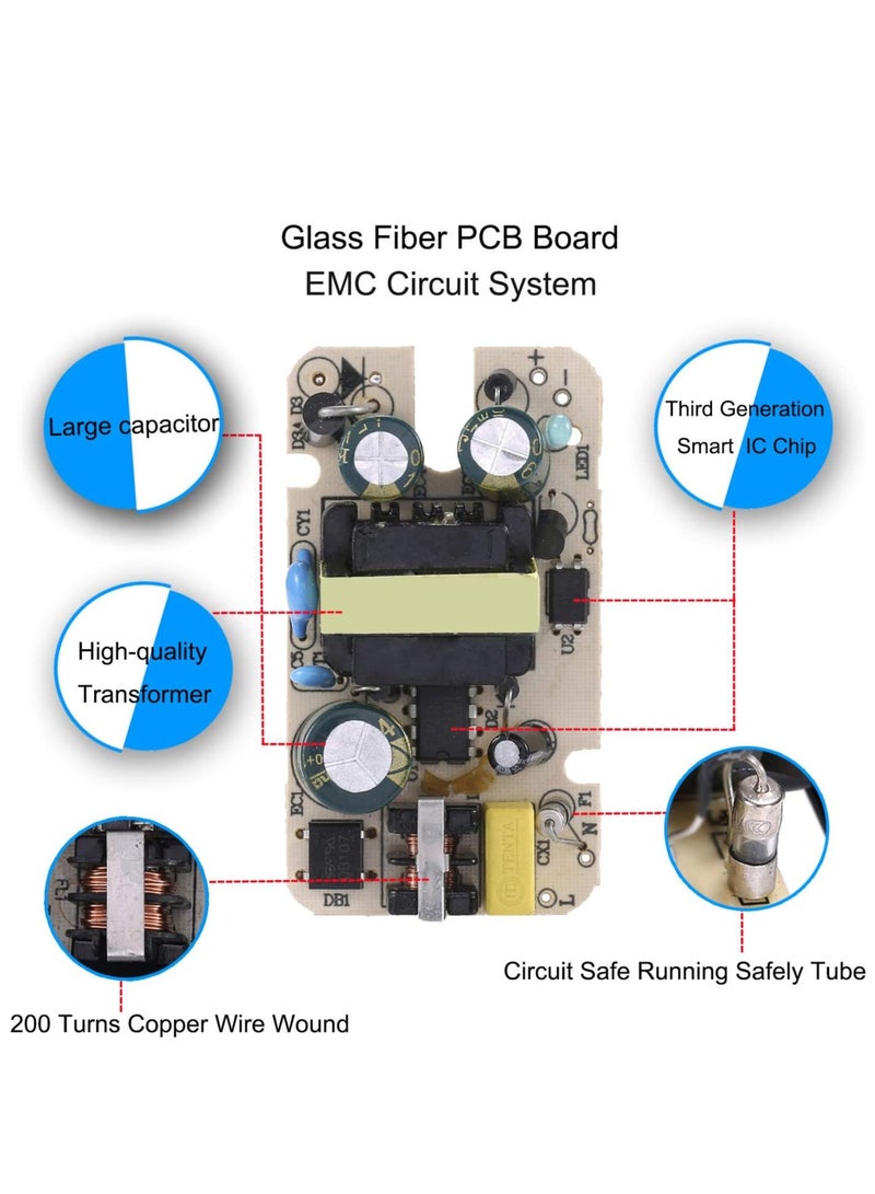 12V 2A AC Power Supply Adapter For Light Lamp And Surveillance Security Camera Black - Image 4