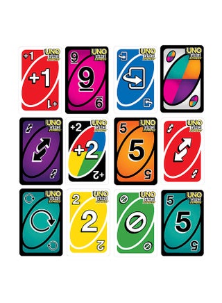 UNO Flip Express  Matching Card Game Featuring Faster Play with 56 Cards, Game Night, Kids Gift Ages 7 Years & Older - view 3