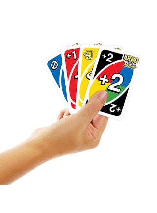 UNO Flip Express  Matching Card Game Featuring Faster Play with 56 Cards, Game Night, Kids Gift Ages 7 Years & Older - view 4
