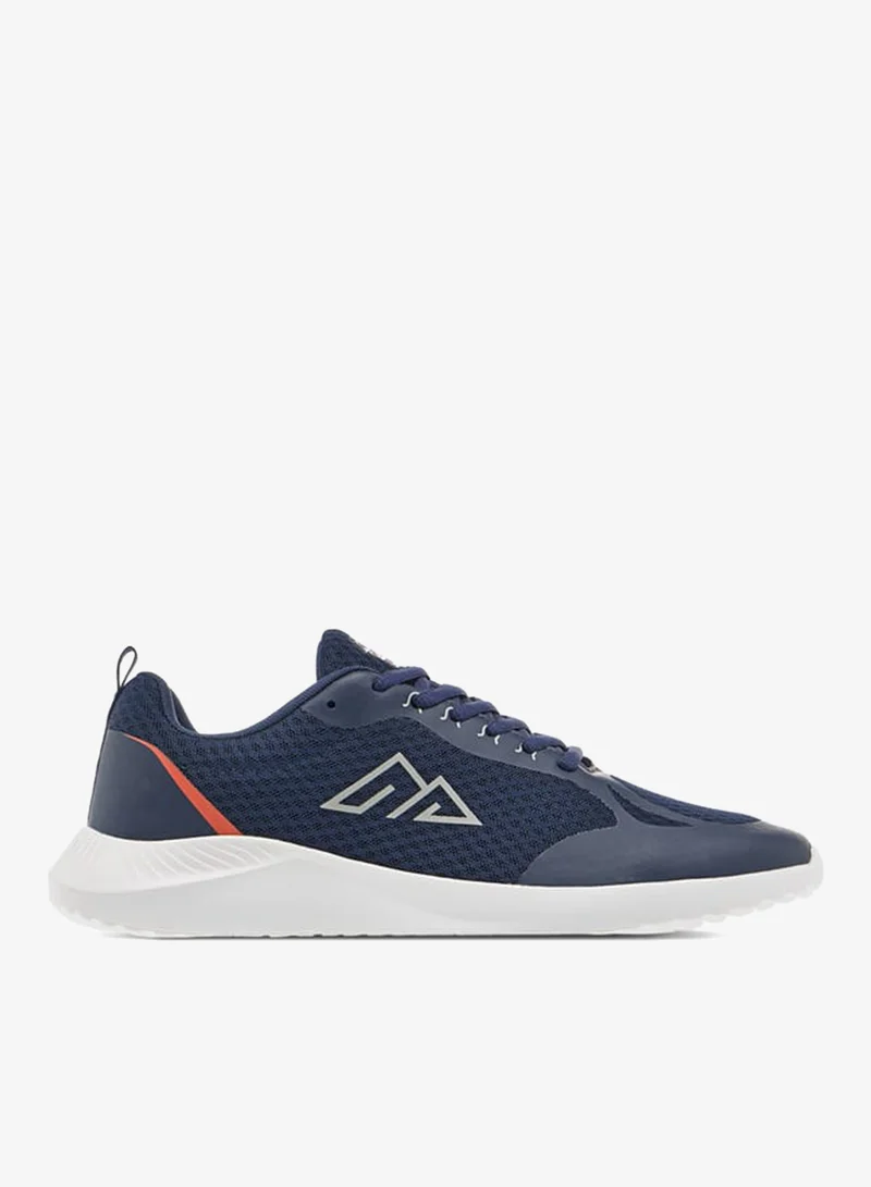 Oaklan by Shoexpress Men Textured Sports Shoes with Lace-Up Closure