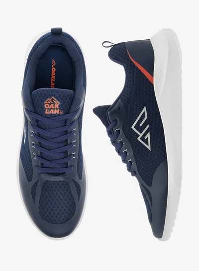 Oaklan by Shoexpress Men Textured Sports Shoes with Lace-Up Closure
