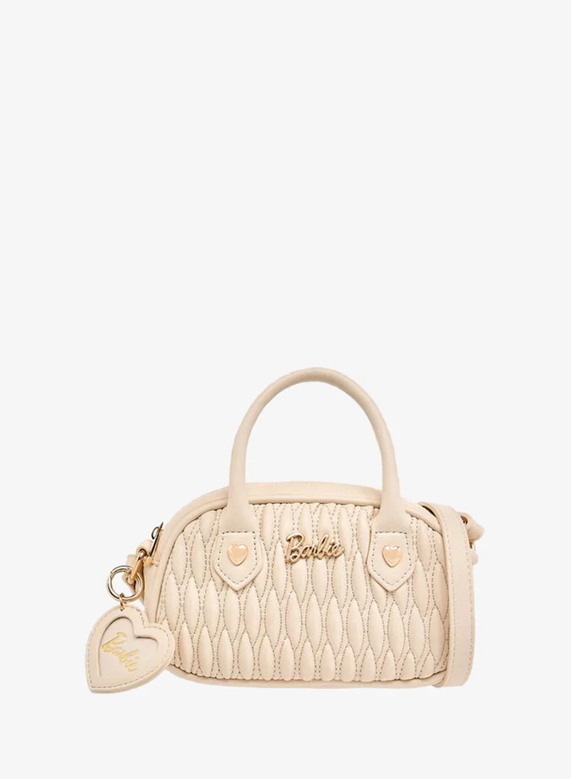 باربي Quilted School Crossbody Bag With Adjustable Strap - 12x6x20 CM